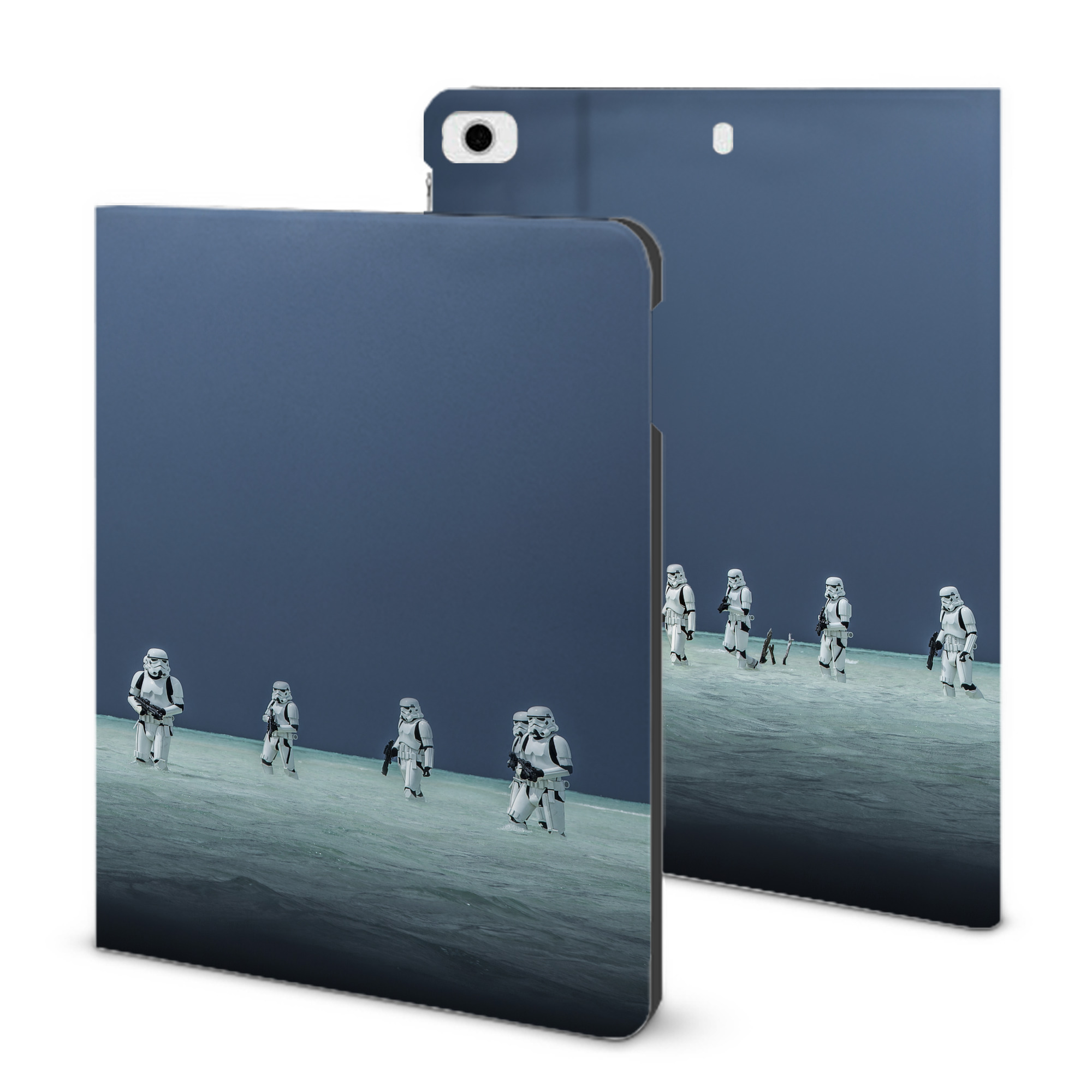 （画像用） スター・ウォーズ Star Wars IPad ケース ブック型 PUレザー TPU 耐衝撃 軽量 薄型 ペン収納なし 全面保護 IPad 各モデル対応